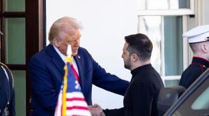 Zelenskyj poděkoval Trumpovi za závazek podporovat Ukrajinu